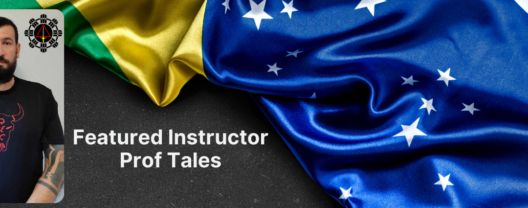 Featured Instructor: Prof. Tales from Rio de Janerio, Brazil