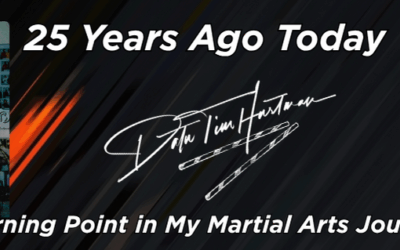 25 Years Ago Today – A Turning Point in My Martial Arts Journey