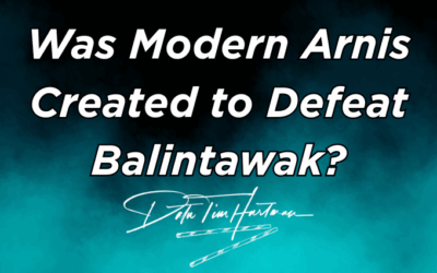 Was Modern Arnis Created to Defeat Balintawak?