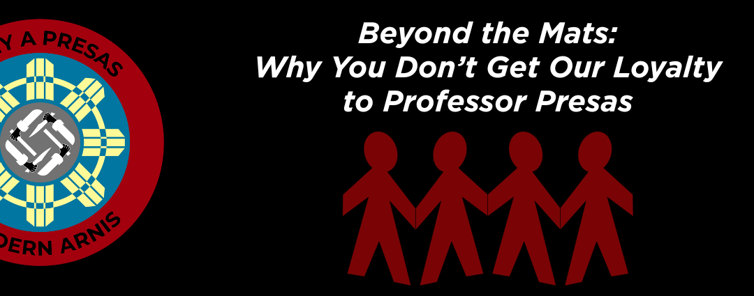 Beyond the Mats: Why Some People Don’t Understand the Loyalty to Professor Presas